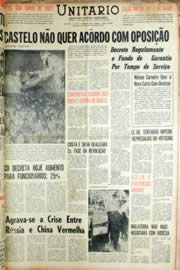 Página do jornal Unitário de dezembro de 1966