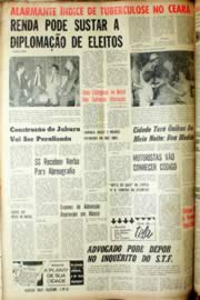 Página do jornal Unitário de dezembro de 1966