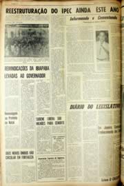 Página do jornal Unitário de dezembro de 1966