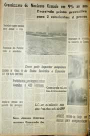 Página do jornal Unitário de abril de 1968