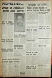 Página do jornal Unitário de abril de 1968