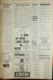 Página do jornal Unitário de abril de 1968