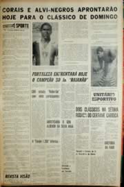 Página do jornal Unitário de abril de 1968