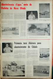 Página do jornal Unitário de abril de 1968