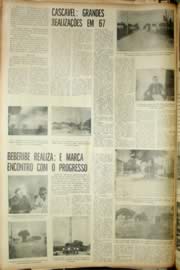 Página do jornal Unitário de abril de 1968