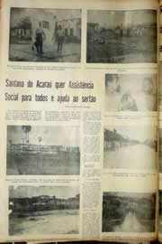 Página do jornal Unitário de abril de 1968