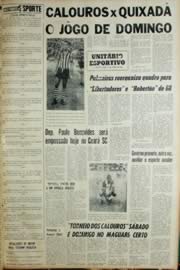 Página do jornal Unitário de abril de 1968