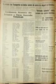 Página do jornal Unitário de abril de 1968
