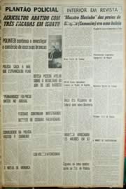 Página do jornal Unitário de abril de 1968