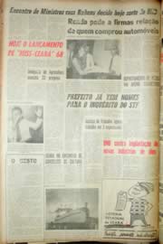 Página do jornal Unitário de abril de 1968