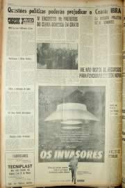Página do jornal Unitário de abril de 1968