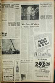 Página do jornal Unitário de abril de 1968