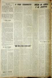 Página do jornal Unitário de abril de 1968