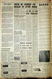 Página do jornal Unitário de abril de 1968