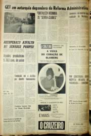 Página do jornal Unitário de maio de 1968