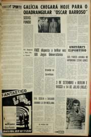 Página do jornal Unitário de maio de 1968