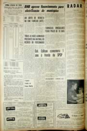 Página do jornal Unitário de maio de 1968