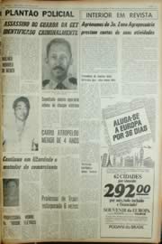 Página do jornal Unitário de maio de 1968