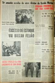 Página do jornal Unitário de maio de 1968