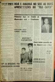 Página do jornal Unitário de maio de 1968