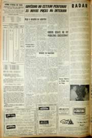Página do jornal Unitário de maio de 1968