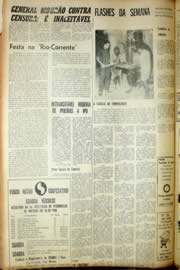 Página do jornal Unitário de maio de 1968
