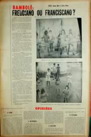 Página do jornal Unitário de maio de 1968