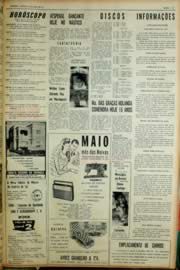 Página do jornal Unitário de maio de 1968