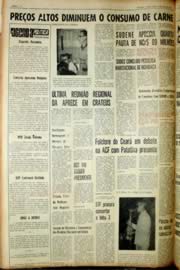 Página do jornal Unitário de maio de 1968