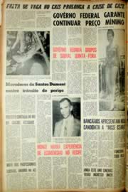 Página do jornal Unitário de maio de 1968