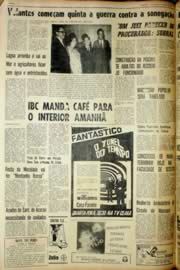 Página do jornal Unitário de maio de 1968