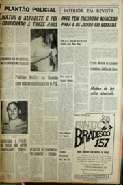 Página do jornal Unitário de maio de 1968