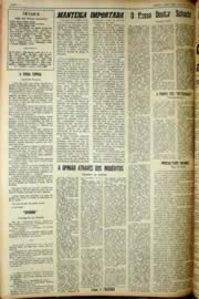 Página do jornal Unitário de maio de 1968