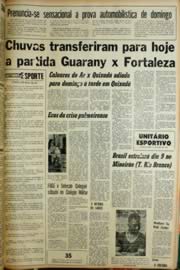 Página do jornal Unitário de maio de 1968
