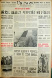 Página do jornal Unitário de junho de 1968