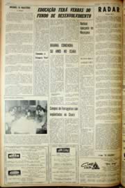 Página do jornal Unitário de junho de 1968