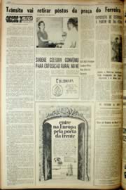 Página do jornal Unitário de junho de 1968
