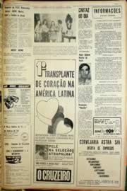 Página do jornal Unitário de junho de 1968