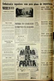 Página do jornal Unitário de junho de 1968