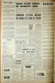 Página do jornal Unitário de junho de 1968