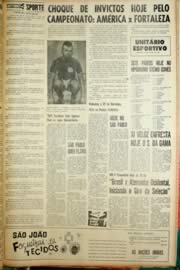 Página do jornal Unitário de junho de 1968