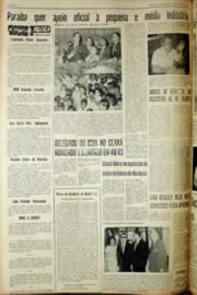Página do jornal Unitário de junho de 1968