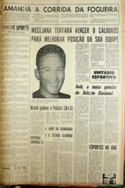 Página do jornal Unitário de junho de 1968
