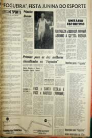 Página do jornal Unitário de junho de 1968