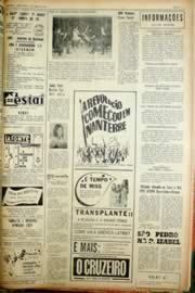 Página do jornal Unitário de junho de 1968