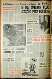 Página do jornal Unitário de junho de 1968