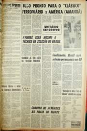 Página do jornal Unitário de junho de 1968