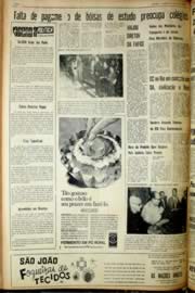 Página do jornal Unitário de junho de 1968