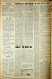 Página do jornal Unitário de junho de 1968