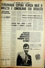 Página do jornal Unitário de junho de 1968
